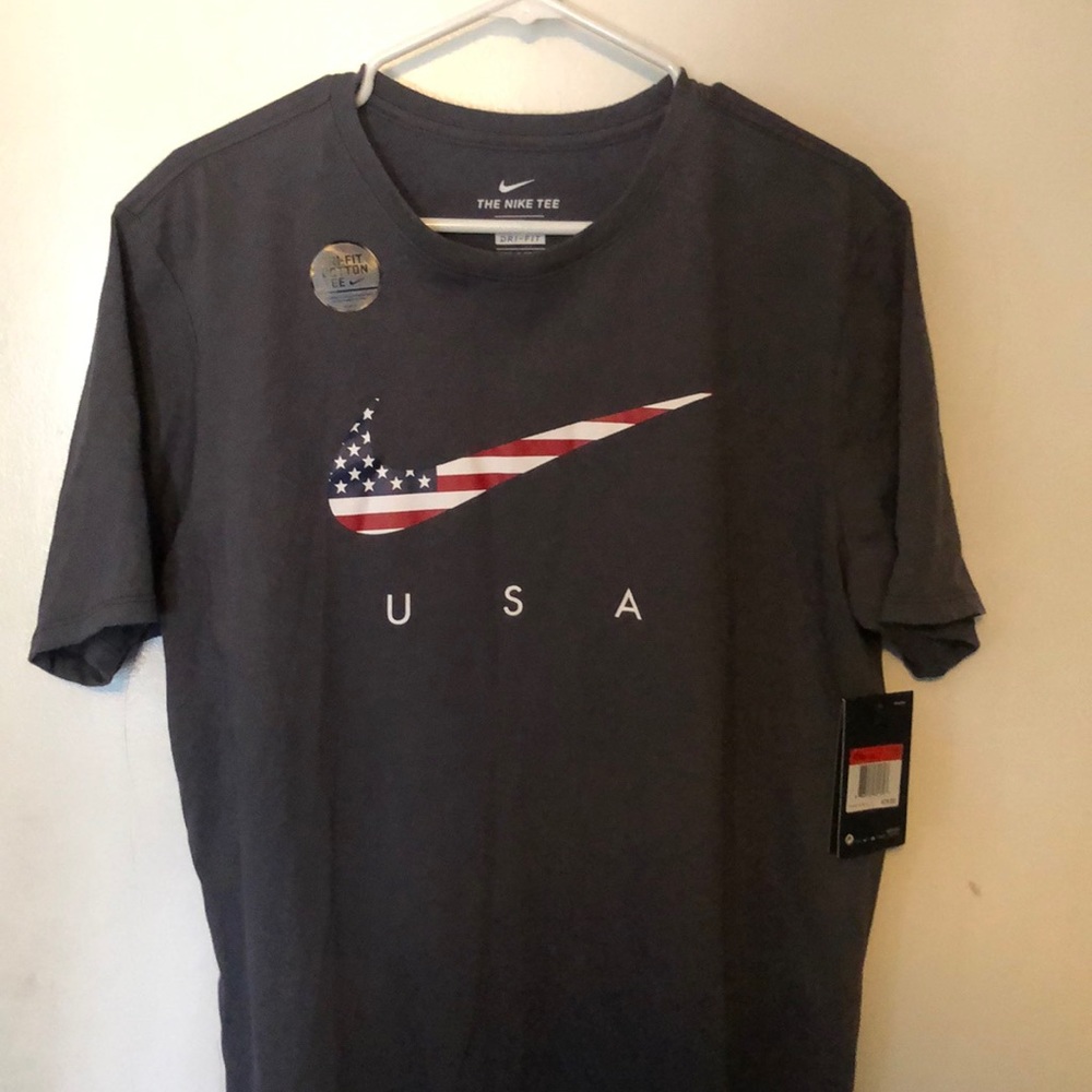 The Nike Tee, USA swoosh.